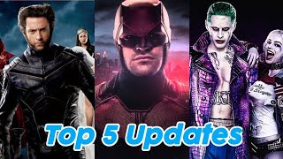 Top 5 Updates |Punchline HBO Max|Daredevil  Disney+|New Sony -Disney Spider-Man Deal