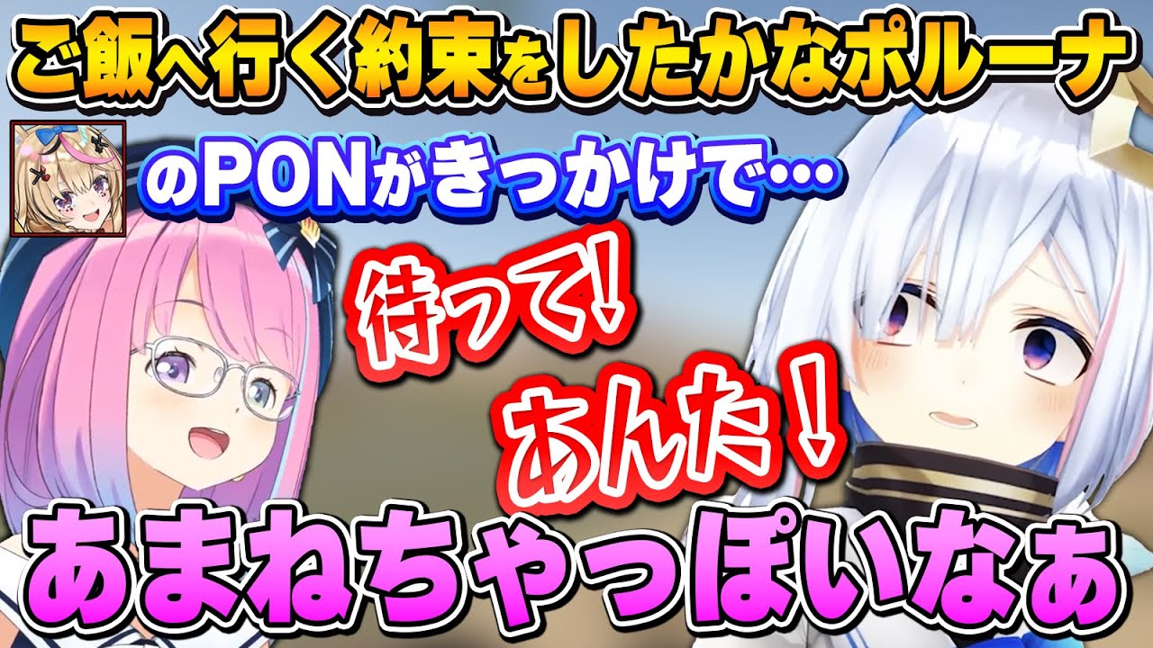 まだまだツッコミは健在なかなたん＆かなポルーナてぇてぇ話【姫森ルーナ/ホロライブ切り抜き】