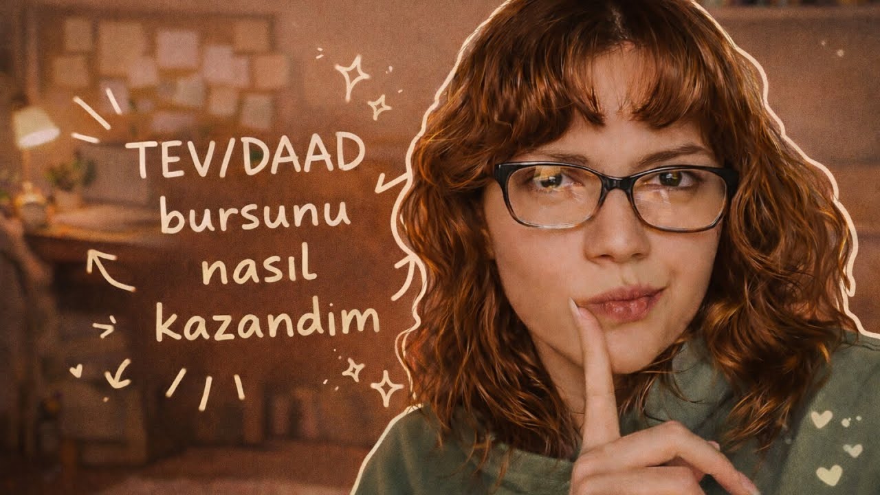 TEV–DAAD Bursunu Nasıl Kazandım? | Almanya’da Okumak, CV ve Mülakat (2025)