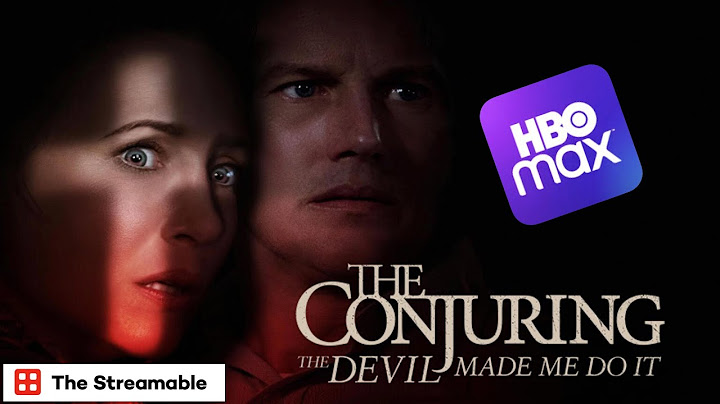The conjuring the devil made me do it where to watch