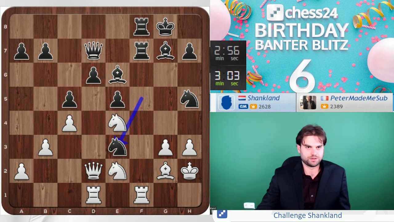 chess24 - Today at 15:00 CEST: Banter Blitz with