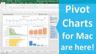 how to use pivot charts in excel 2016 for mac