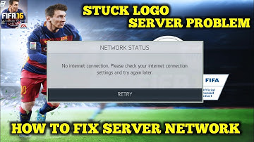 FIFA 16 Mobile | Server Network Problem | Stuck Logo | Configh Fix Server | FIFA 16 Offline