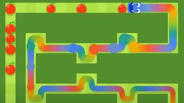 Google Snake Level Editor - Level 7 in 37.935s (Speed Normal)