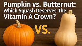 Pumpkin vs. Butternut: Which Squash Deserves the Vitamin A Crown?