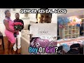 Surprise gender reveal and baby shower  boy or girl