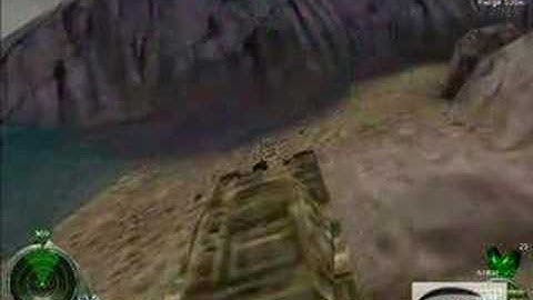 Command & Conquer Renegade on the Flipstart UMPC (no audio)