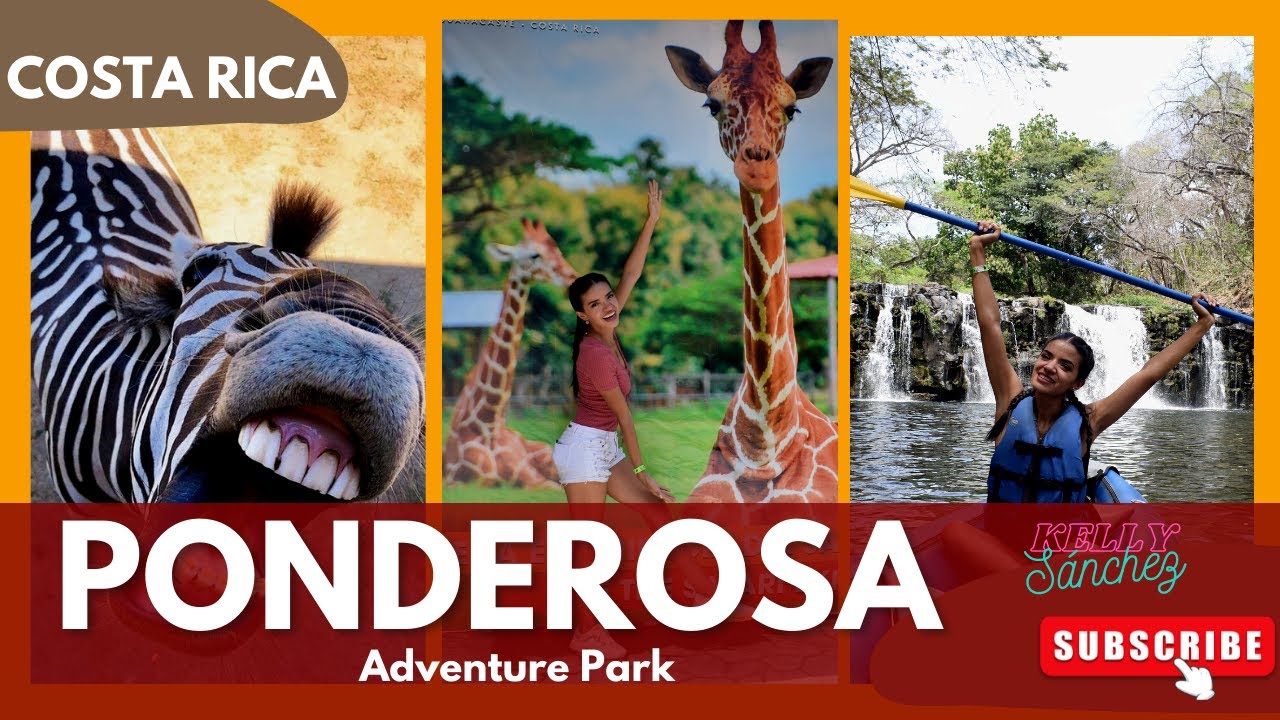 LO NUEVO DE PONDEROSA 🦒2023 ADVENTURE PARK 🦓COSTA RICA YouTube