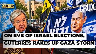 UN Chief Sounds Alarm Over 'Ethnic Cleansing' In West Bank, Demands Israel Lift Gaza Aid Ban | 4K