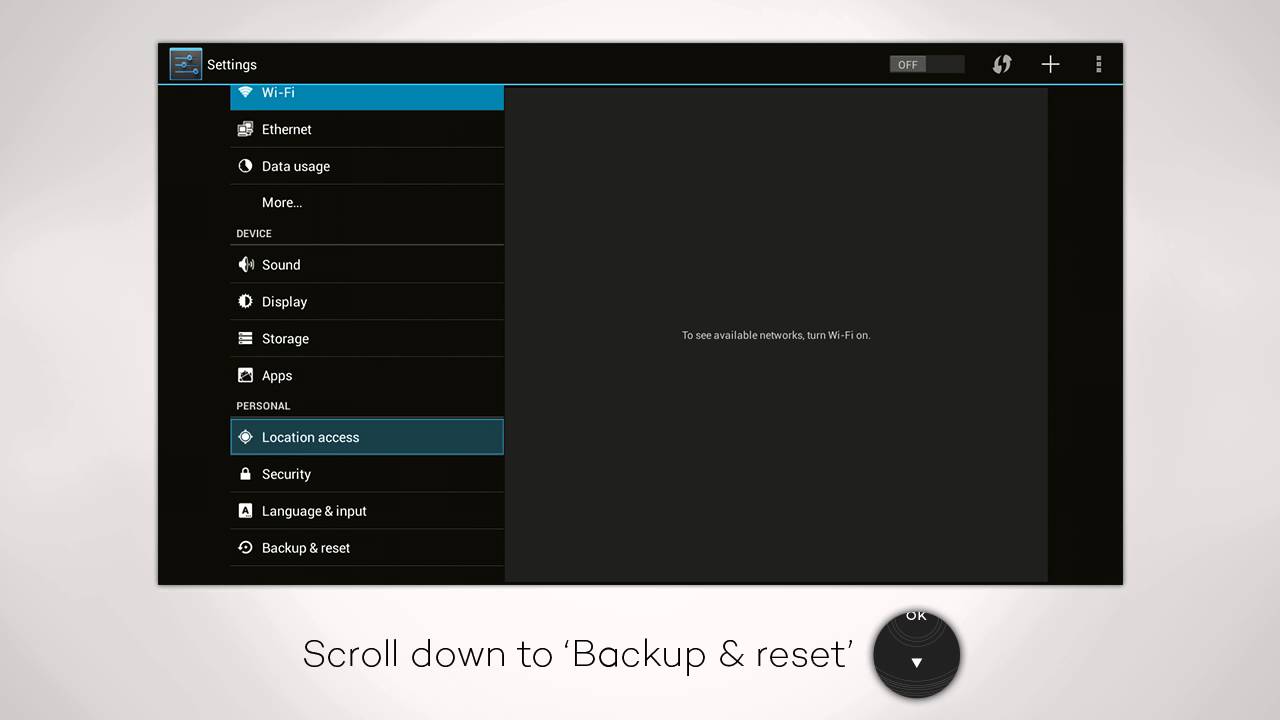 RAVO TV - How to reset your RAVO IPTV