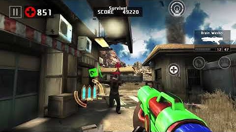 Dead Trigger 2 | Run & Gun tournament (Brainwasher & Sunflower) = 84110