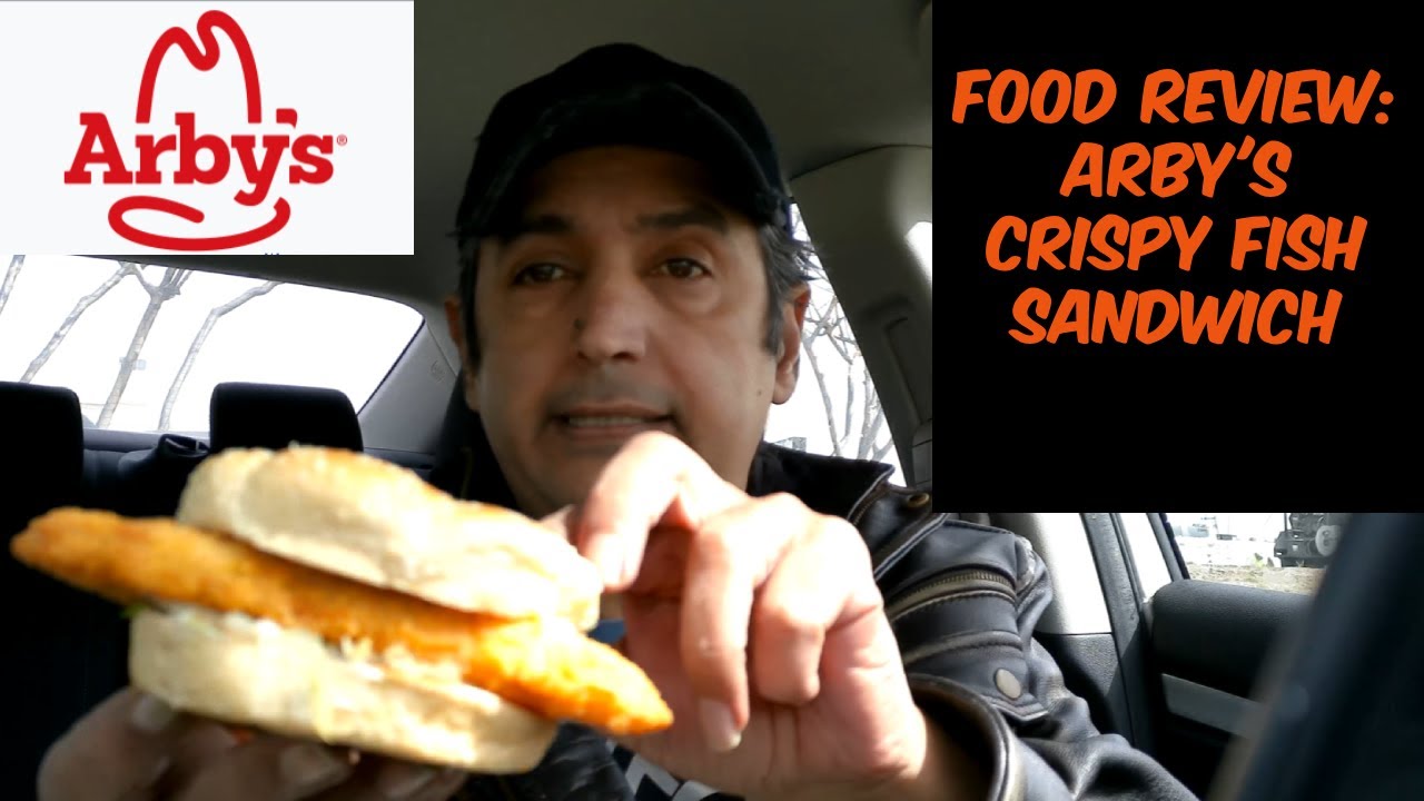 Arby's Crispy Fish Sandwich - Surprisingly delicious sandwich