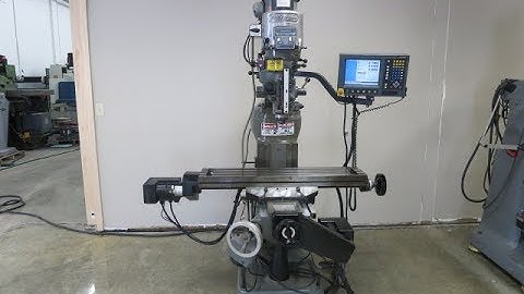 Bridgeport Series I 2 Axis CNC Mill with Acu-Rite Millpower 2 CNC