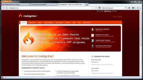 CodeIgniter Tutorials_ Basic Website - Getting Started (Part 1_8)