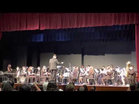 Tuloso Midway Middle School Honors Band, May 2022, “Arabian Dances”