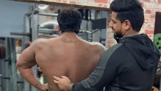 Workout with dilram bhadana 💪//back ka esa workout kabhi ni kiya mene