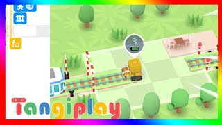 Train Kit Puzzle Game and Coding Bots - learn to code with Tangiplay - unboxing and tutorial (STEM) screenshot 1