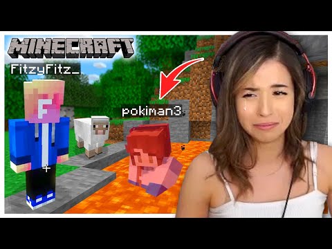 pokimane on X: my first time building an entire house on minecraft 🥰 a  lot of time, blood, sweat, tears, and toast's iron went into this.. 😤  watch ➡️   /