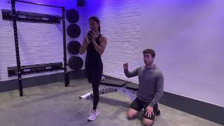 How To: Kettlebell Goblet Rear Foot Elevated Split Squat