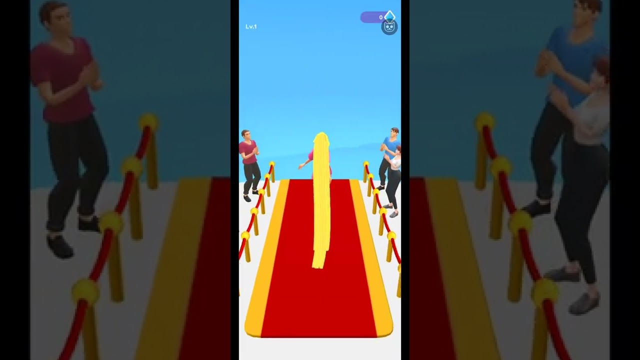 HAIR CHALLENGE game BEST HAIR GAMES 👩🏻‍🦰 Gameplay All Levels Walkthrough iOS Android New Game 3D