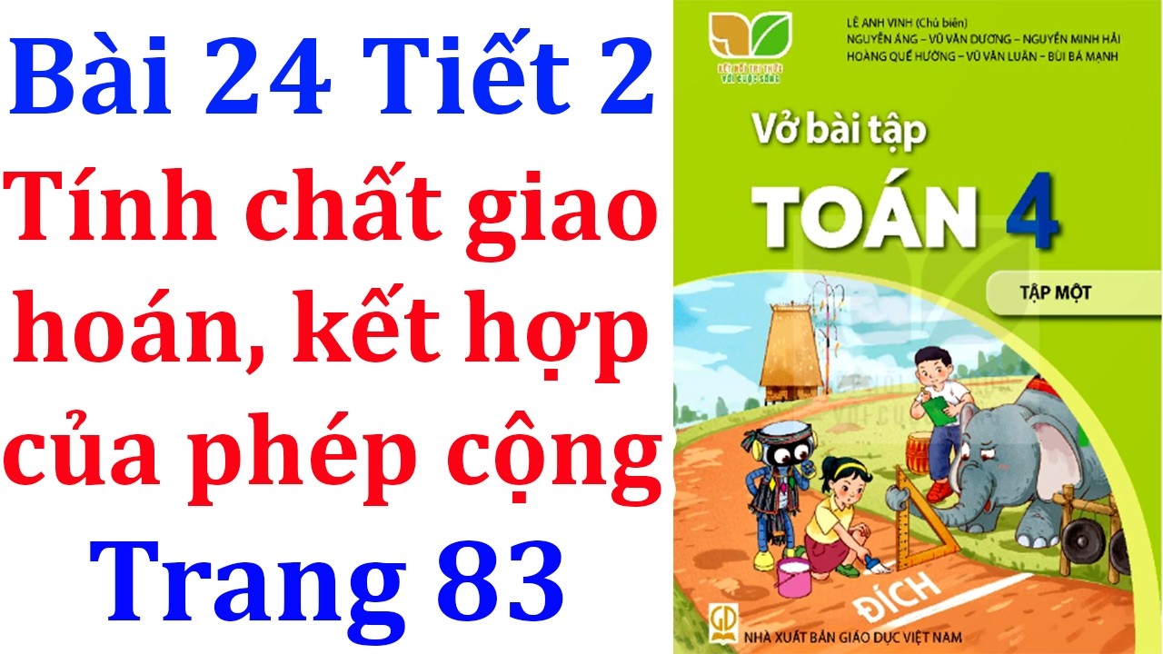 Vở bài tập toán lớp 4 Kết nối tri thức Bài 24 Tiết 2