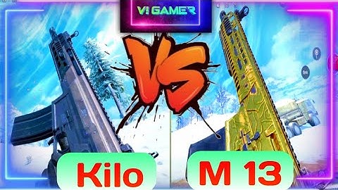 M13 Vs Kilo in CODM which is best in BR[V!]