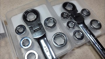 Performance Tool 7-in-1 Hybrid Flex Head Ratcheting Box Wrench Set Review