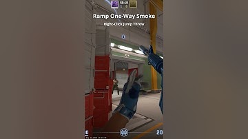 *PATCHED* ramp one-way smoke variation on CS2 Nuke #cs2 #counterstrike #shorts
