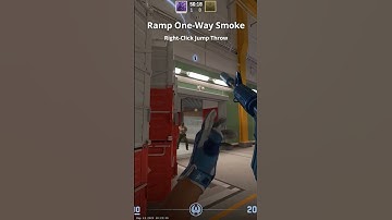 *PATCHED* ramp one-way smoke variation on CS2 Nuke #cs2 #counterstrike #shorts