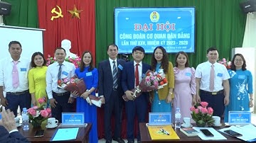 ĐẠI HỘI CÔNG ĐOÀN CƠ QUAN DÂN ĐẢNG LẦN THỨ XXV, NHIỆM KỲ 2023 2028.