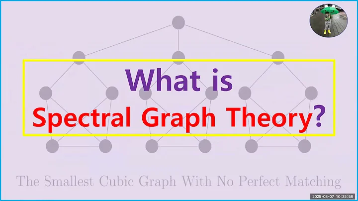 What is Spectral Graph Theory? #graphtheory #spectralgraphtheory