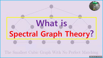 What is Spectral Graph Theory? #graphtheory #spectralgraphtheory