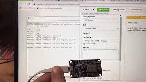 ESP8266 và giao thức MQTT . Nhóm 4