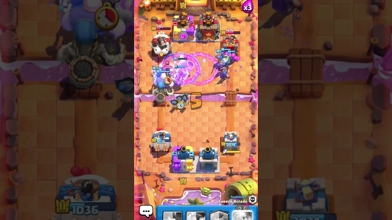 Savage Gameplay of Clash Royale 