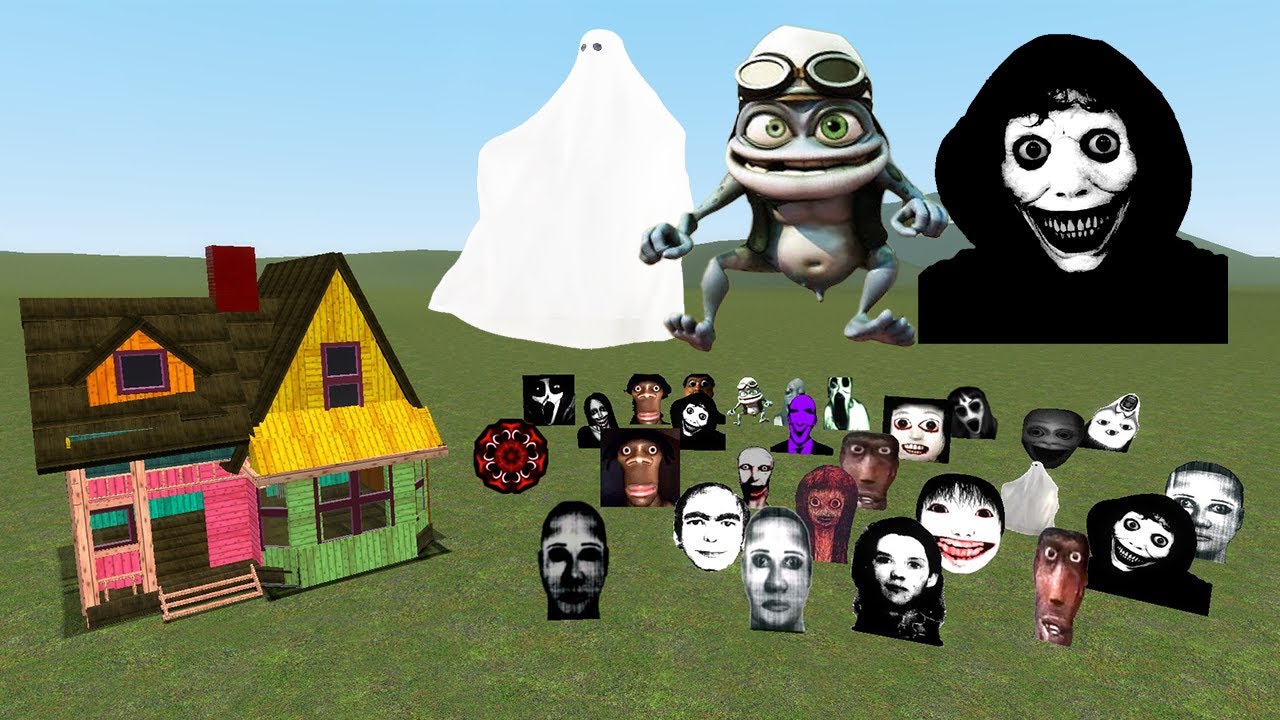 Too Much Nextbots Vs Houses - Garry's Mod