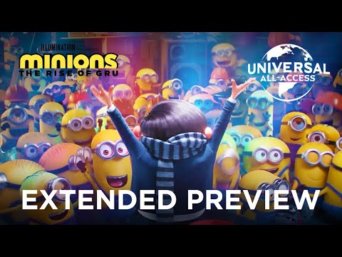  Minions: The Rise of Gru (Steve Carell) | I am Pretty Despicable! | Extended Preview