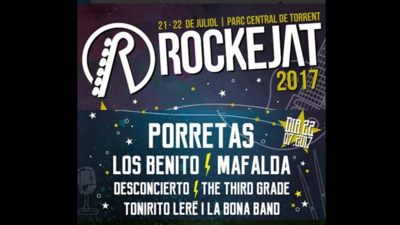 ROCKEJAT, Porretas,Los Benito,22/07/2017.Javy&Vicky 