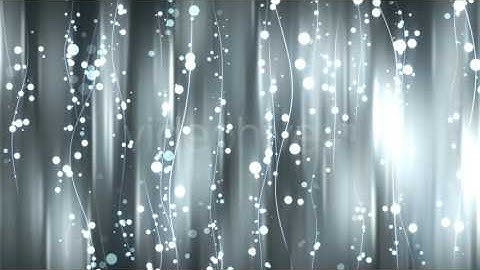 Royalty Free Motion Graphics | Silver Abstract Lines&Particles BG