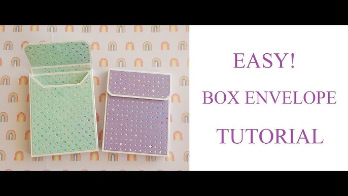 DIY: 5x7 Envelopes Using Letter Size Paper 