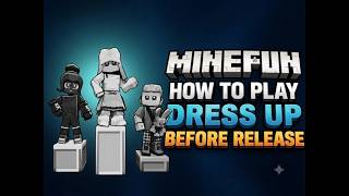 How To Play The New Minefun io GameMode Before Release 😮 | Dress up | Tutorial + How to play