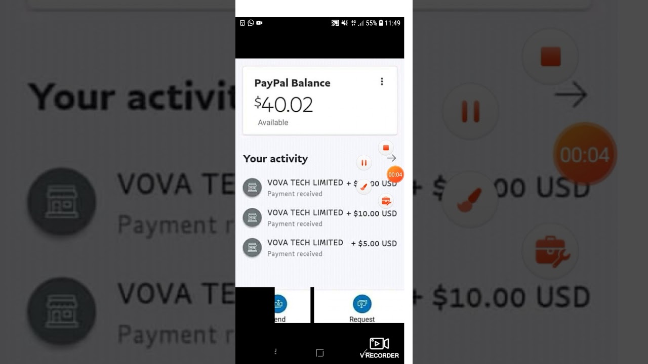 Vova payment paypal earnings proof live withdrawal