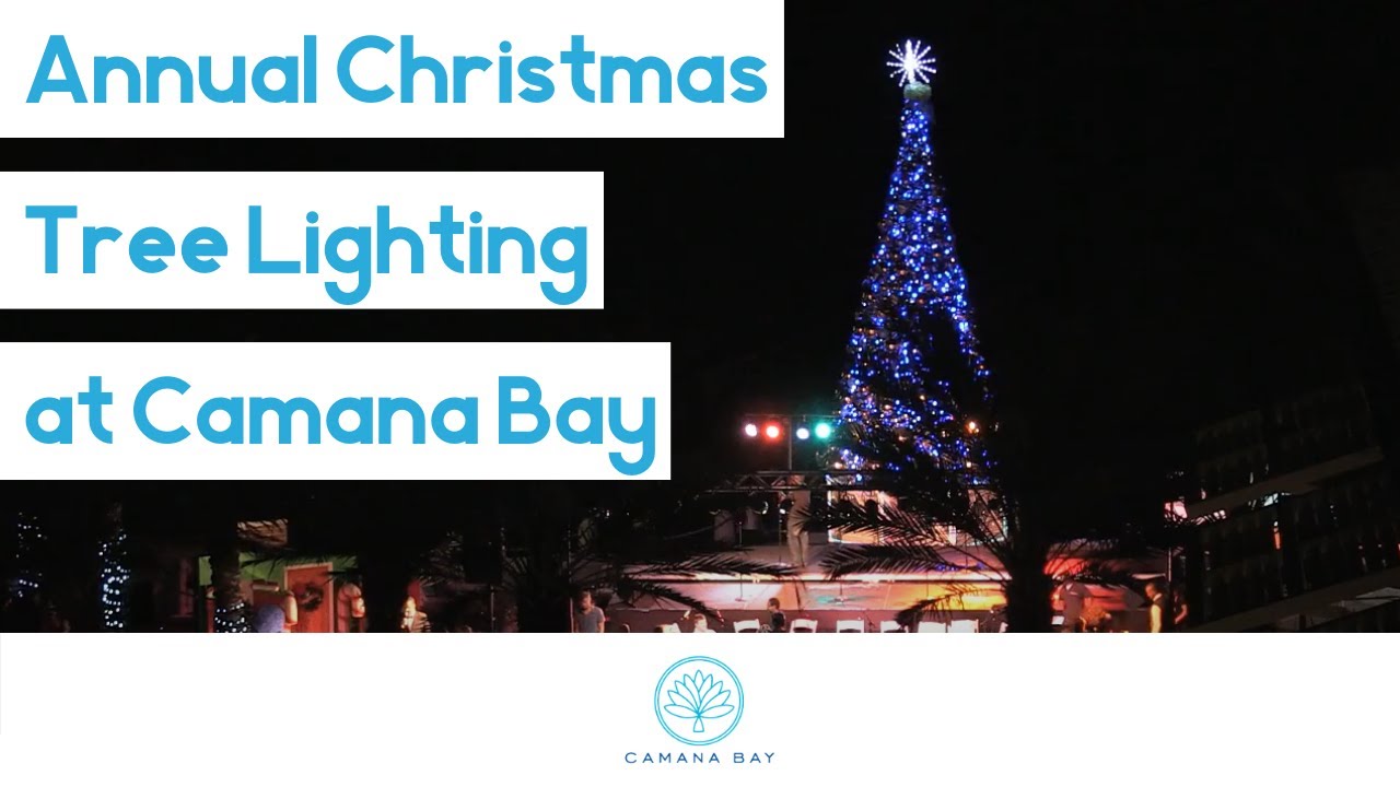 6th Annual Camana Bay Christmas Tree Lighting YouTube