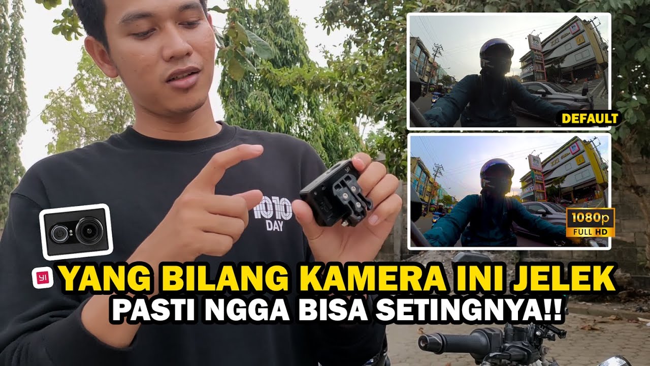 Seting Xiaomi Yi Action Camera (Yi Cam)  Di Tahun 2023 || Hasil Jadi Kayak Go Pro