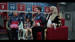 Judge McAdoo and Nate as assistant to the kitman  ||  Ted Lasso S03E12 (final episode)