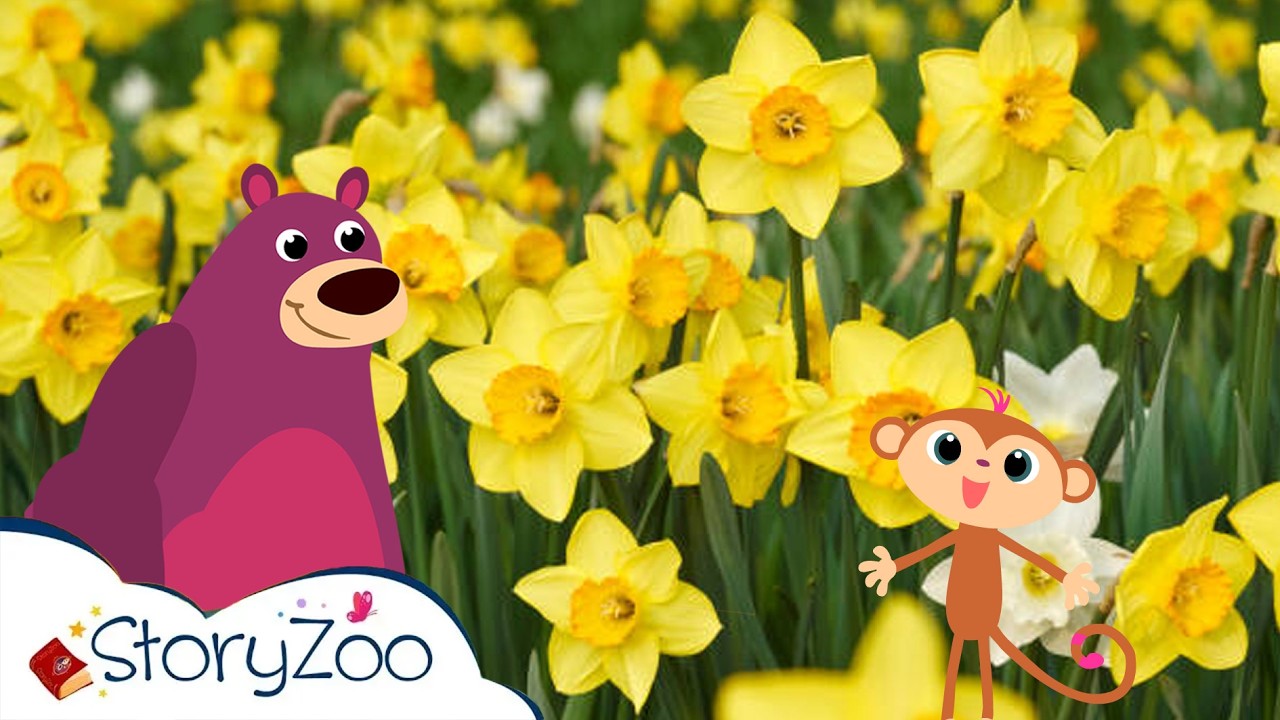 Narzissen 🌼 | StoryZoo Abenteuer im Blumenpark 💐 | Lehrvideos für Kinder | #storyzoo