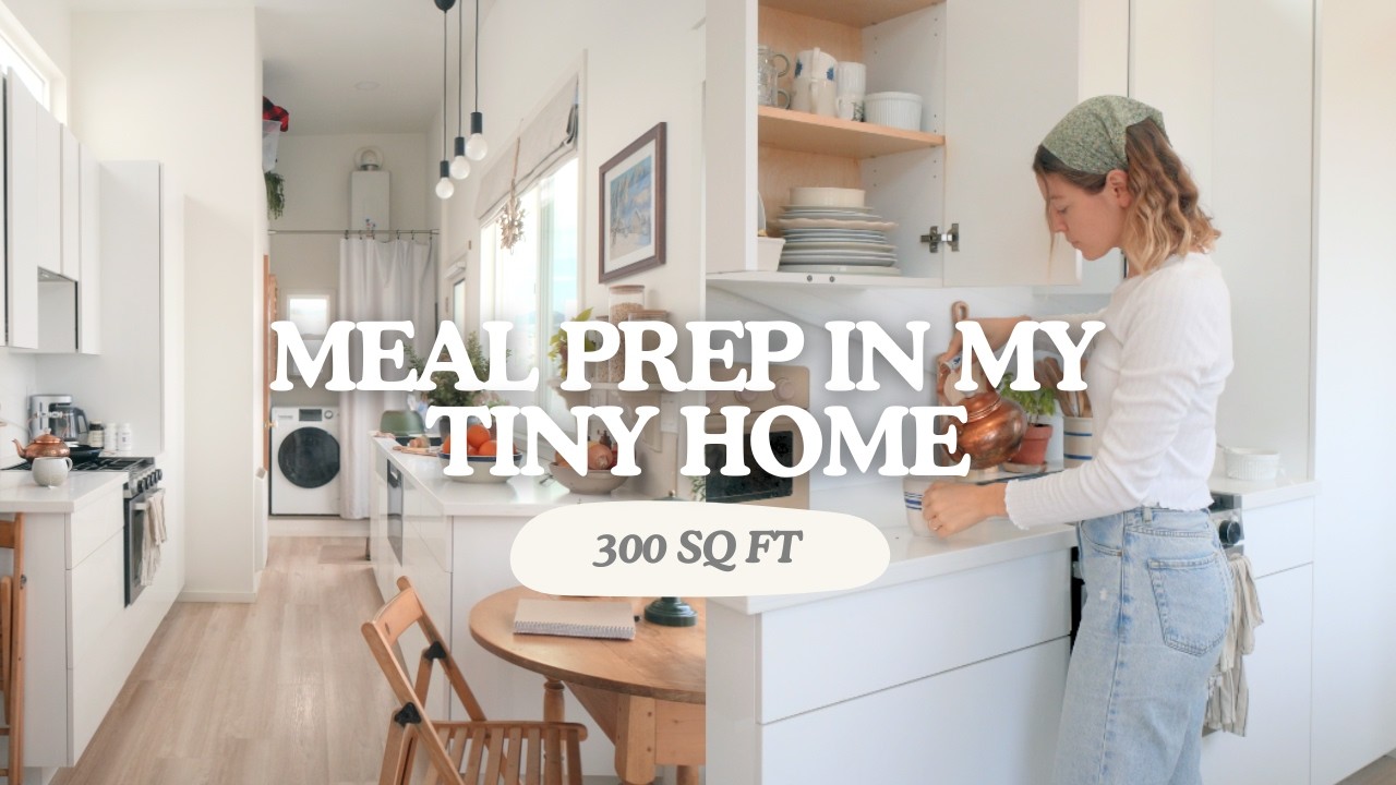 Inside my Tiny Home Kitchen: Cooking from Scratch