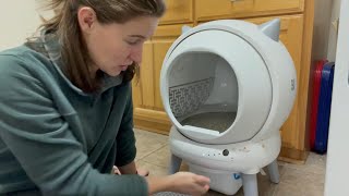 ZHMZ Self Cleaning Litter Box – Automatic Litter Box for Multiple Cats