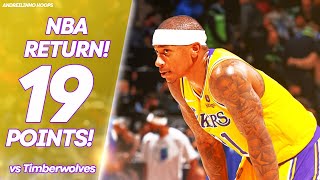 Isaiah Thomas Nba Return 19 Points Full Highlights Vs Timberwolves 17.12.21 1080P 60 Fps