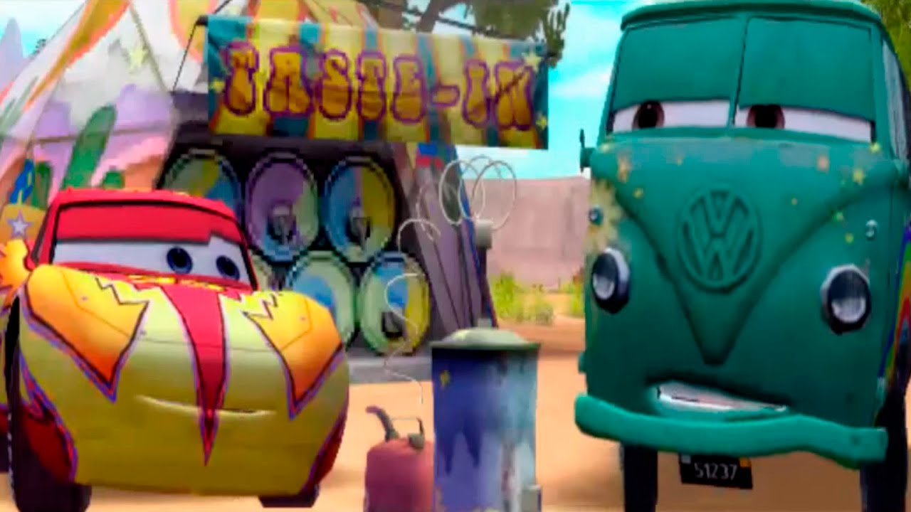 pixar cars video game