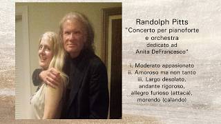 Concerto per pianoforte e orchestra dedicato ad Anita  DeFrancesco ii  amoroso ma non tanto @LendallPitts